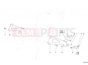 DUCATI 2008 Monster S2R 1000 REAR FOOTREST » UNCLASSIFIED