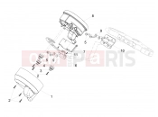 MOTOGUZZI Audace 1400 Carbon ABS műszerfal
