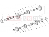 MOTOGUZZI Breva 1200 Driven shaft