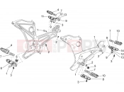 MOTOGUZZI Breva 1200 Foot rests I
