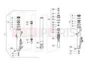 MOTOGUZZI Breva 1200 Front fork
