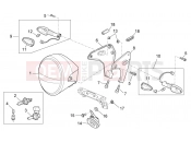 MOTOGUZZI Breva 1200 Headlight/Horn