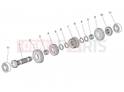 MOTOGUZZI Breva 1200 Primary gear shaft