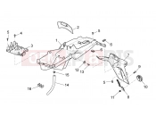 MOTOGUZZI Breva 1200 Rear body - Mudguard