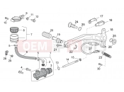 MOTOGUZZI Breva 1200 Rear master cylinder