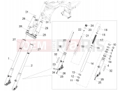MOTOGUZZI California 1400 Corazzieri ABS (ZGUKDH0) Front fork Sachs