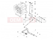MOTOGUZZI California 1400 Corazzieri ABS (ZGUKDH0) Gear lever