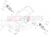 MOTOGUZZI California 1400 Corazzieri ABS (ZGUKDH0) Shock absorber
