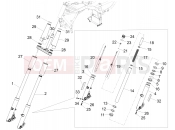 MOTOGUZZI California 1400 Touring ABS Front fork Sachs