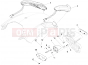 MOTOGUZZI California 1400 Touring ABS Rear lights