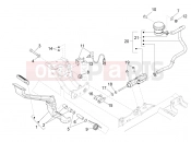 MOTOGUZZI California 1400 Touring ABS Rear master cylinder