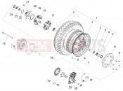 MOTOGUZZI California 1400 Touring ABS Rear wheel