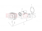 APRILIA SCARABEO Scarabeo 50 2T NET ENGINE » Cylinder with piston