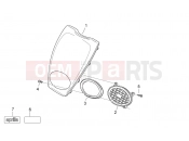 APRILIA SCARABEO Scarabeo 50 2T NET FRAME » Front body III - Front cover