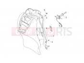 APRILIA SCARABEO Scarabeo 50 2T NET FRAME » Front body V - Internal shield