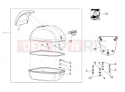 APRILIA SCARABEO Scarabeo 50 2T NET FRAME » Top box