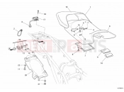 DUCATI 2008 Monster S4RS SEAT » TANK/SEAT