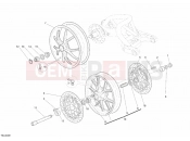 DUCATI 2008 Monster S4RS WHEELS » FRONT WHEEL