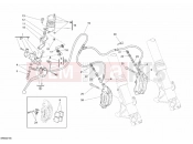 DUCATI 2008 Monster S4RS FRONT BRAKE SYSTEM » BRAKING SYSTEM