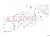 DUCATI 2008 Monster S4RS CLUTCH COVER, OUTER » CLUTCH