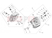 MOTOGUZZI Griso 1200 8V S.E. (USA) Cylinder head - valves