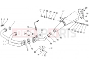 MOTOGUZZI Griso 1200 8V S.E. (USA) Exhaust unit