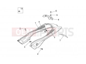 MOTOGUZZI Griso 1200 8V S.E. (USA) Rear body - Rear fairing