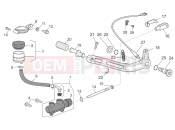 MOTOGUZZI Griso 1200 8V S.E. (USA) Rear master cylinder