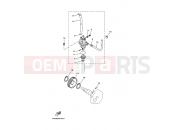 YAMAHA CW50 BW'S 50 (5WW6) 2006 OIL PUMP
