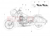 MOTOGUZZI MGX 21 FLYING FORTRESS 1400 ABS Decal