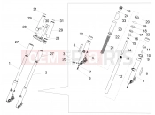 MOTOGUZZI MGX 21 FLYING FORTRESS 1400 ABS Front fork Kaifa