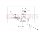 MOTOGUZZI MGX 21 FLYING FORTRESS 1400 ABS Front master cilinder