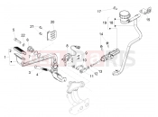 MOTOGUZZI MGX 21 FLYING FORTRESS 1400 ABS Rear master cylinder