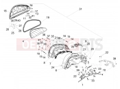 MOTOGUZZI MGX 21 FLYING FORTRESS 1400 ABS RH trunk