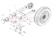 MOTOGUZZI MGX 21 FLYING FORTRESS 1400 ABS Swing arm