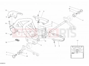 DUCATI Monster S4RS TRICOLORE SWING ARM » SWING ARM