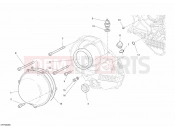 DUCATI Monster S4RS TRICOLORE CLUTCH COVER, OUTER » CLUTCH