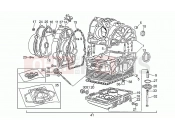 MOTOGUZZI V 50 PA 500 crankcase covers