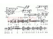MOTOGUZZI V 50 PA 500 Gear box