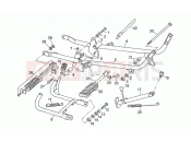 MOTOGUZZI V 65 Custom 650 Footrests-Stands