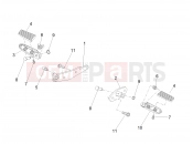 MOTOGUZZI V7 II Stornello 750 ABS Front footrests