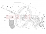 MOTOGUZZI V7 II Stornello 750 ABS Front wheel I