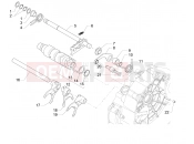 MOTOGUZZI V7 II Stornello 750 ABS Gear box selector