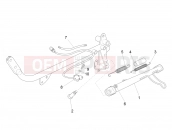 MOTOGUZZI V7 II Stornello 750 ABS Lateral stand