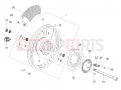 MOTOGUZZI V7 II Stornello 750 ABS Rear wheel I