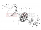MOTOGUZZI V7 III Limited 750 ABS első kerék