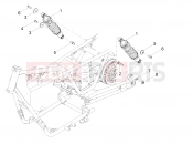 MOTOGUZZI V7 III Limited 750 ABS hátsó teleszkóp
