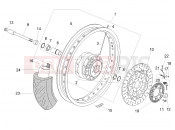 MOTOGUZZI V7 III Rough 750 ABS (USA) első kerék