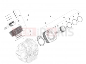 MOTOGUZZI V9 Bobber 850 ABS (USA) Cylinder - Piston