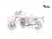 MOTOGUZZI V9 Bobber Sport 850 ABS Decal